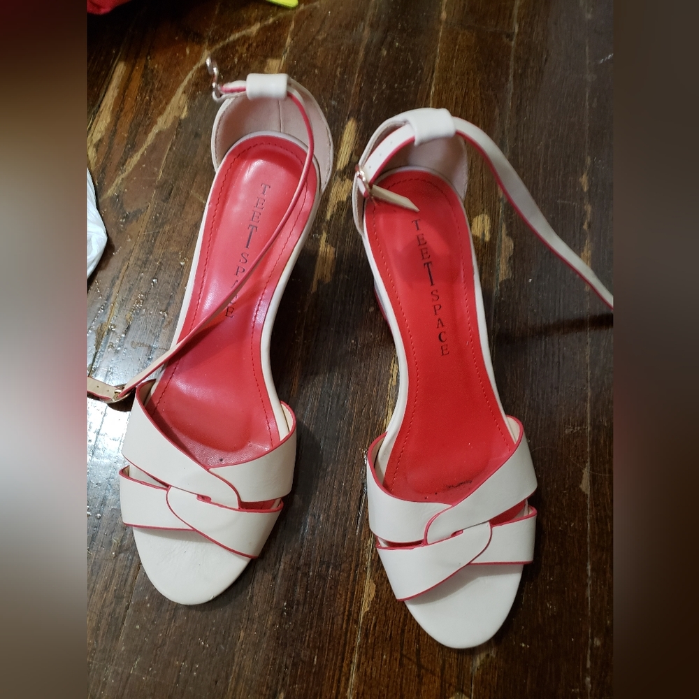 Platform Ankle strap sandals size 7.5